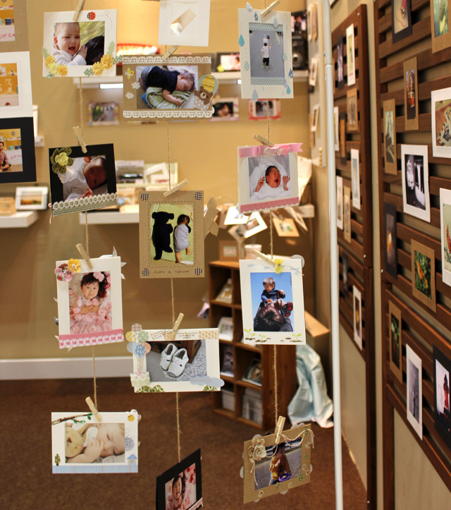 ペーパーフォトフレーム 10枚セット【チェキサイズ／写真L判／ポスト