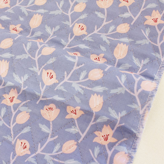 ▼▼▼▼【在庫限りOUTLET】生地 布 入園入学 北欧風　≪ milky lily ≫　キルティング/幅107cm　デコレクションズオリジナル　【10cm単位販売】