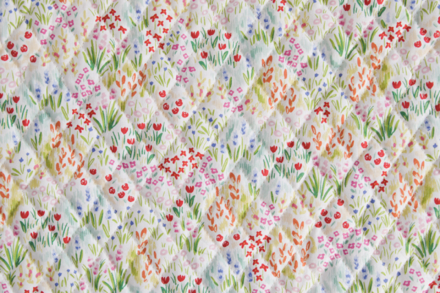 Blurry garden キルティング 【デコレクションズ オリジナル生地・布