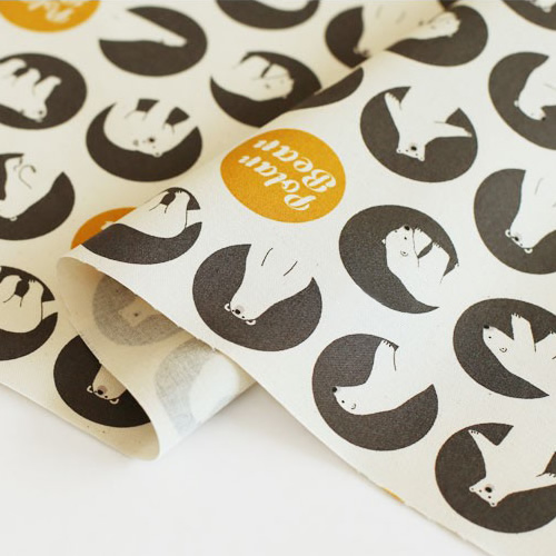 生地・布・å…\園å…\å¦ã€€â‰ª ã‚·ãƒã‚¯ãƒž - charcoal ≫  コットン/å¹…110cm ã€10cmå˜ä½è²©å£²ã€‘