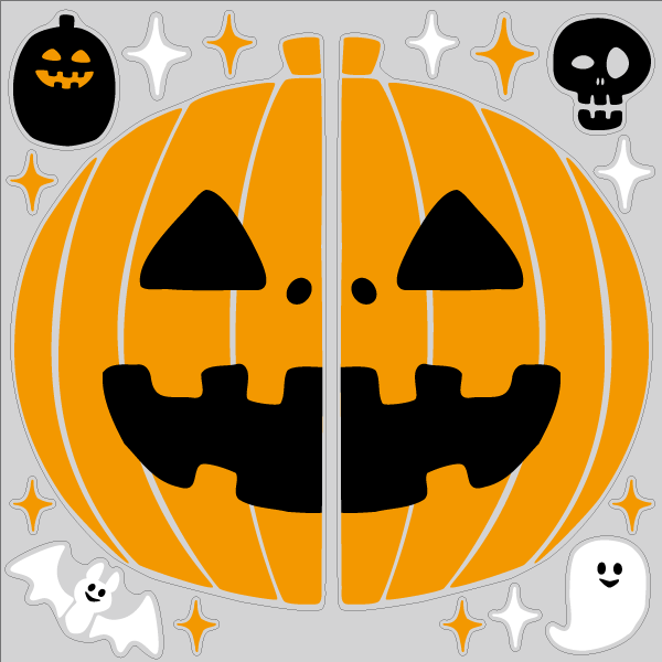 【BP】分割ハロウィンAの写真