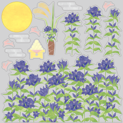 【VP】季節の花シリーズ9月の写真