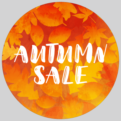 Autumn Saleタイトル  落ち葉