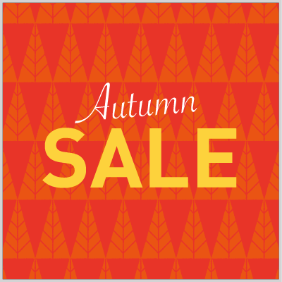 Autumn Saleタイトル  woods