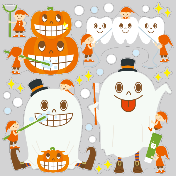 【VP】小人のハミガキ おばけの写真