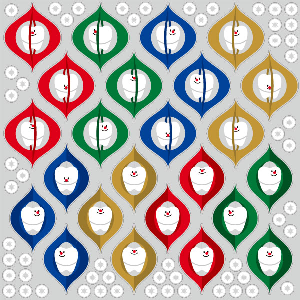 【VP】歯の旅立ちクリスマスモビール