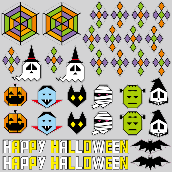 【VP】ハロウィンキャラアイコンの写真