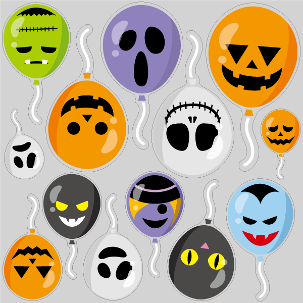 【VP】ハロウィン風船