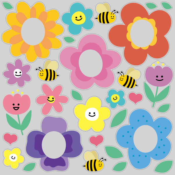 【VP】顔出しフラワー