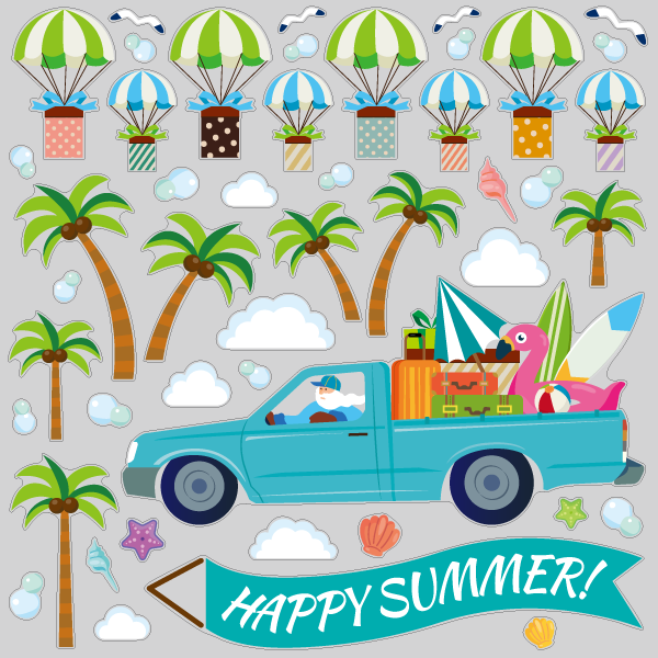 【VP】サンタからのサマーギフトの写真