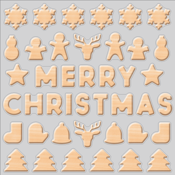 【VP】木のクリスマスの写真