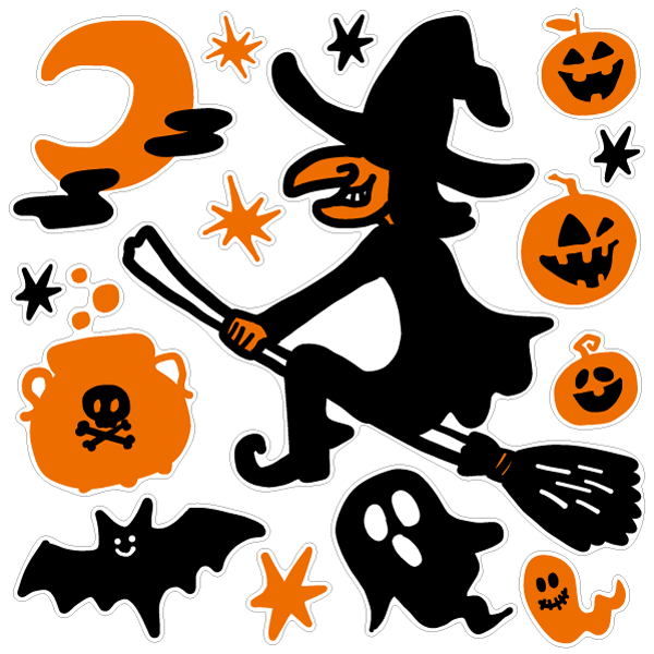 【壁】HAPPY HALLOWEEN トリコロールA