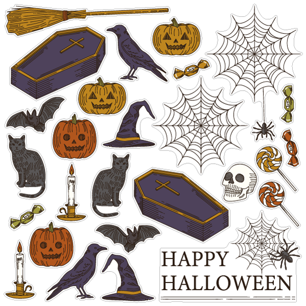 【壁】Happy Halloween シック