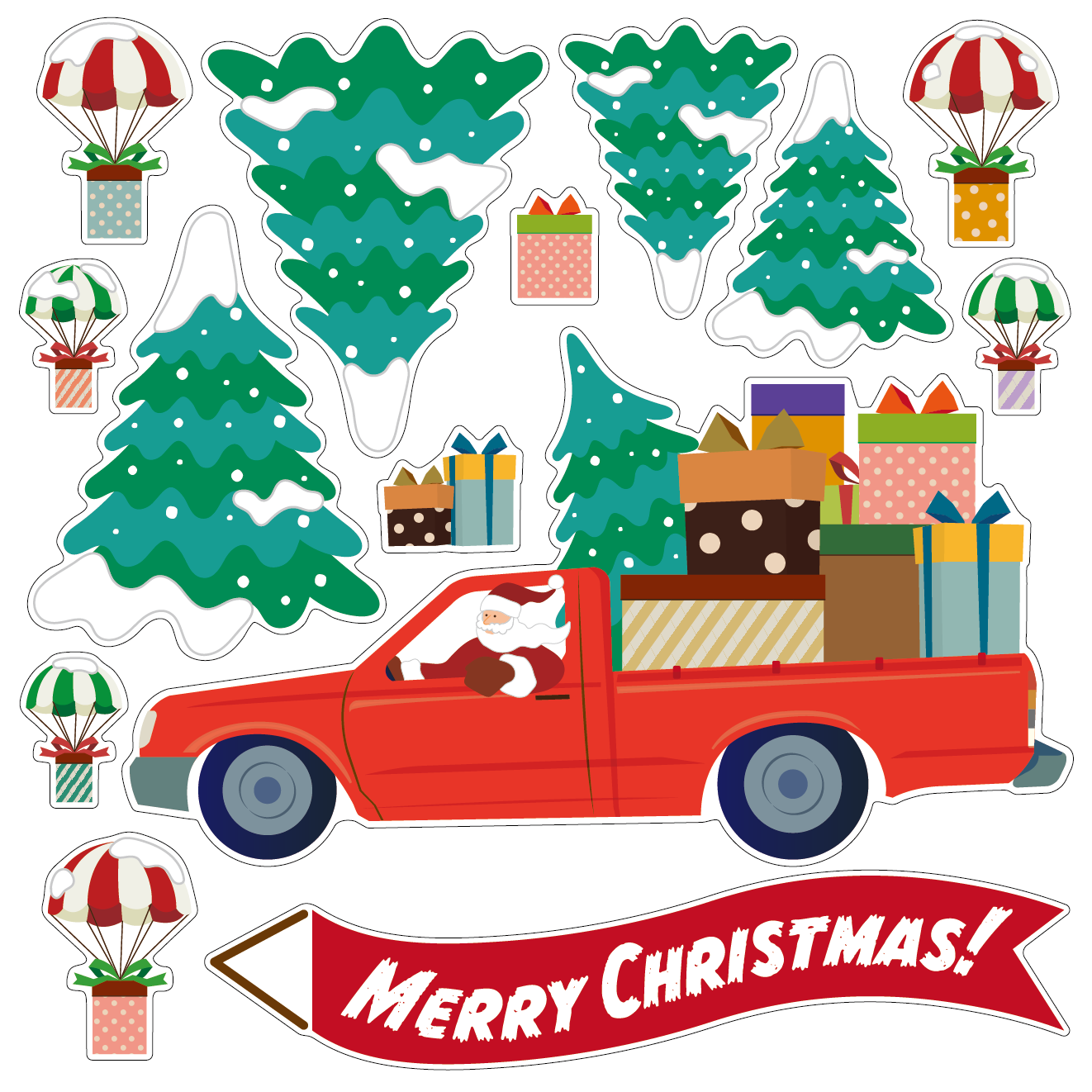 【壁】サンタからのプレゼント