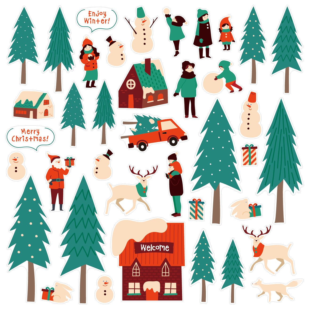 【壁】Winter Holiday