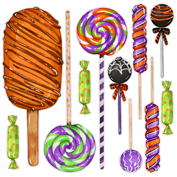 【壁】ハロウィンキャンディバー