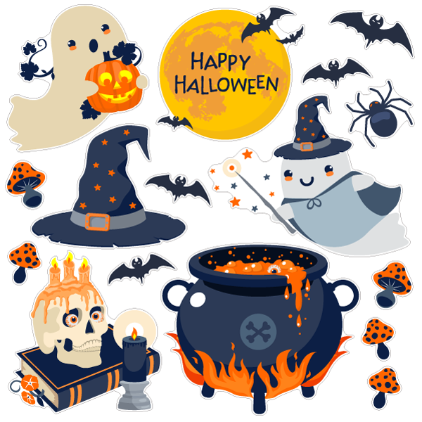 【壁】おばけと魔法使いの弟子