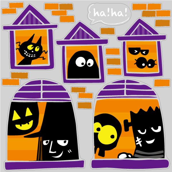 【BP】アパートの住人ハロウィンBの写真