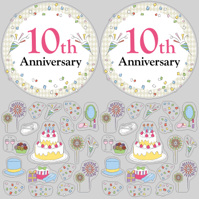 【VP】Anniversary クラッカーの写真