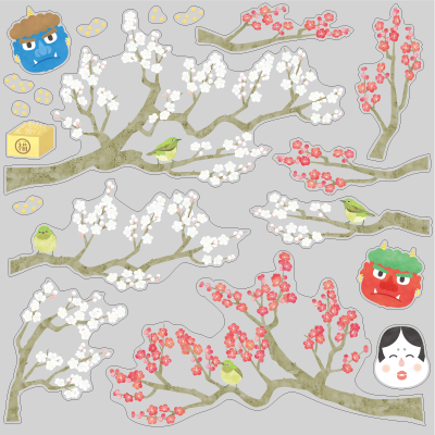 【VP】季節の花シリーズ2月の写真