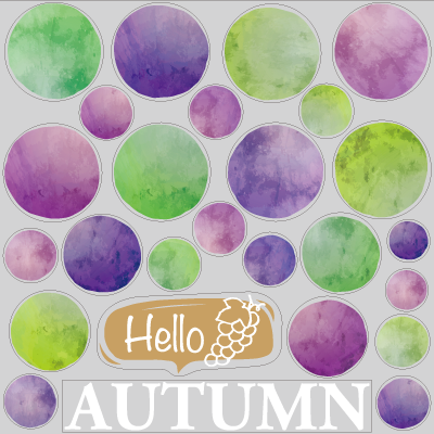 Hello Autumn ぶどう