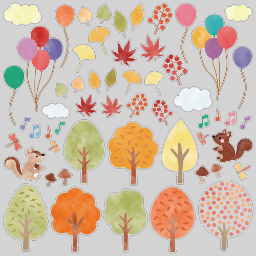 【VP】秋の森のひとときの写真