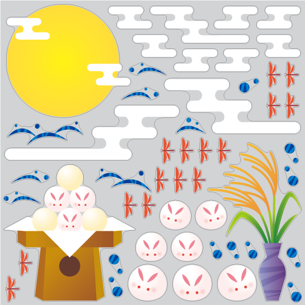 【VP】うさぎだんごでお月見日和の写真