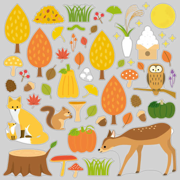 【VP】秋の日のどうぶつたちの写真