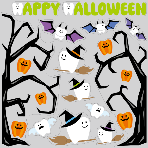 【VP】歯の旅立ちハロウィン（魔女）