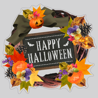ハロウィンリース アンティーク ハロウィンリース アンティーク