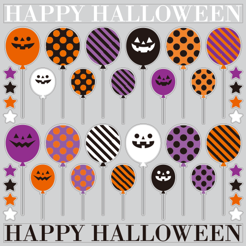 【VP】ハロウィンバルーンの写真