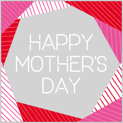 父の日タイトル ストライプコラージュ