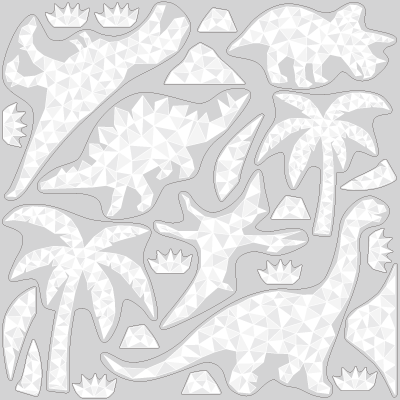 ダイナソー ジオメトリック風03