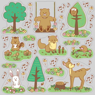 どうぶつたちの春