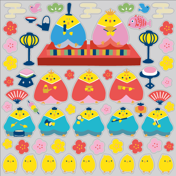 【VP】ヒナひな祭りの写真