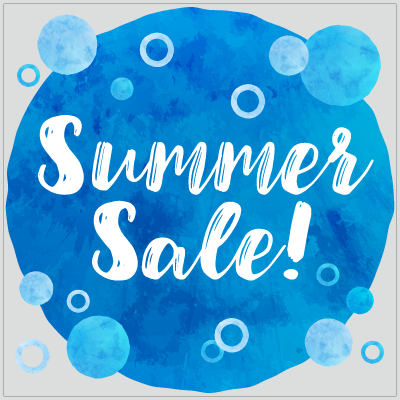 あわあわSUMMERセールシール