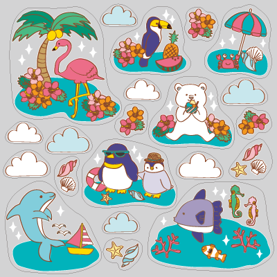 どうぶつたちの夏