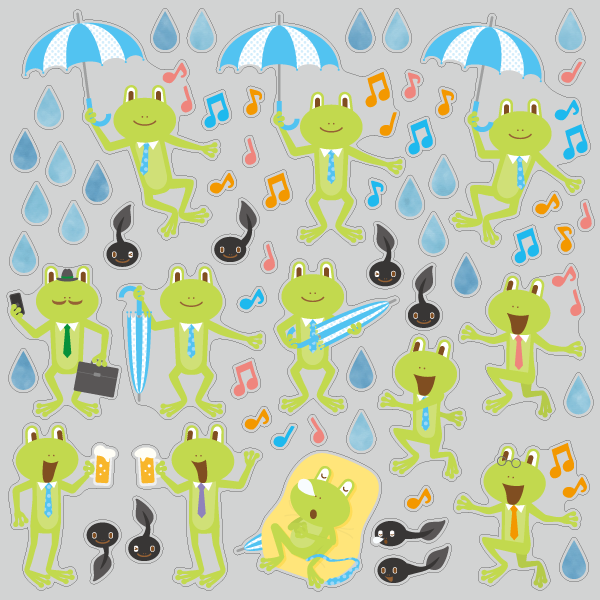 【VP】ダンスしてカエルの写真