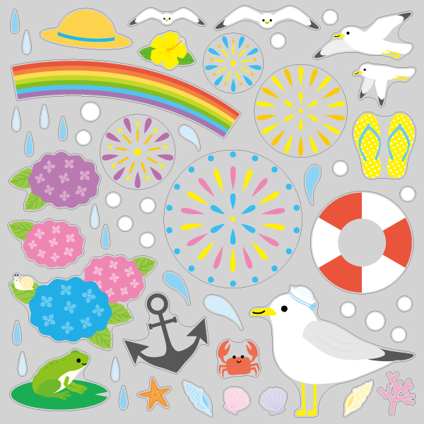 【VP】夏の日のどうぶつたちの写真