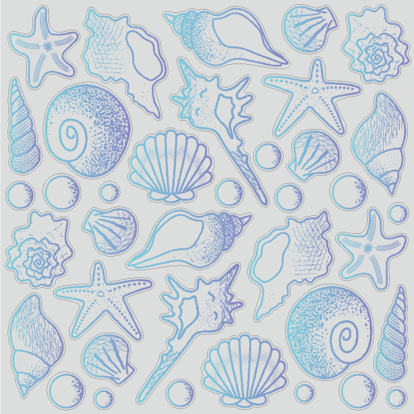 【VP】Seashell ブルーの写真