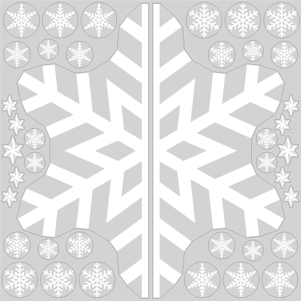 【VP】分割 雪の結晶