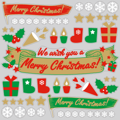 Merry Christmas クリスマスカラー