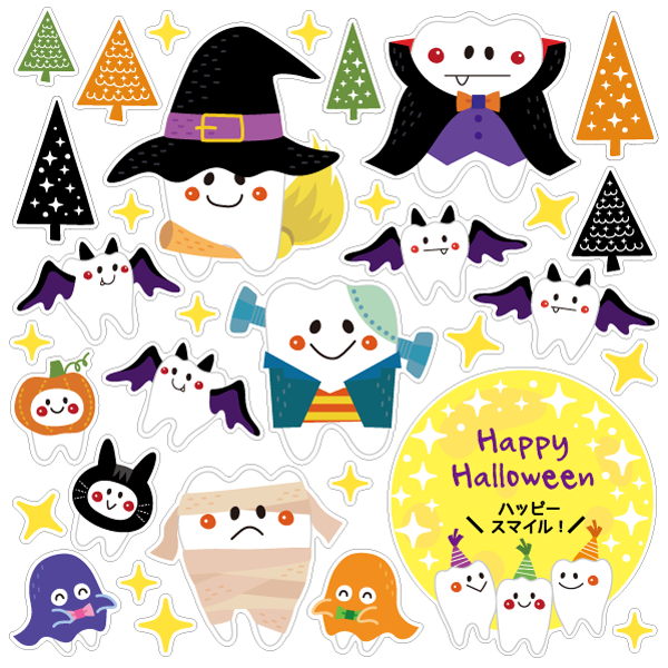 【壁】ハッピースマイルハロウィン