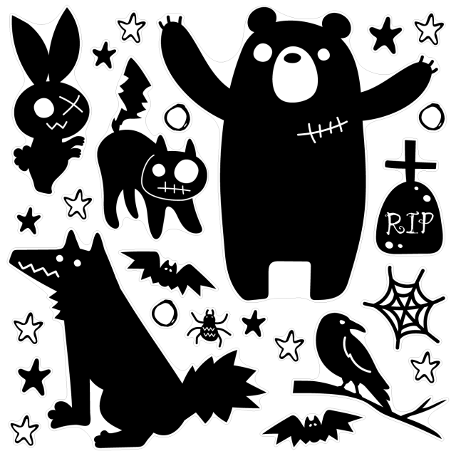 【壁】アニマルゾンビーズ