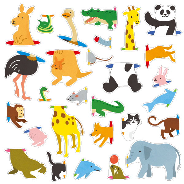 【壁】あなアニマル