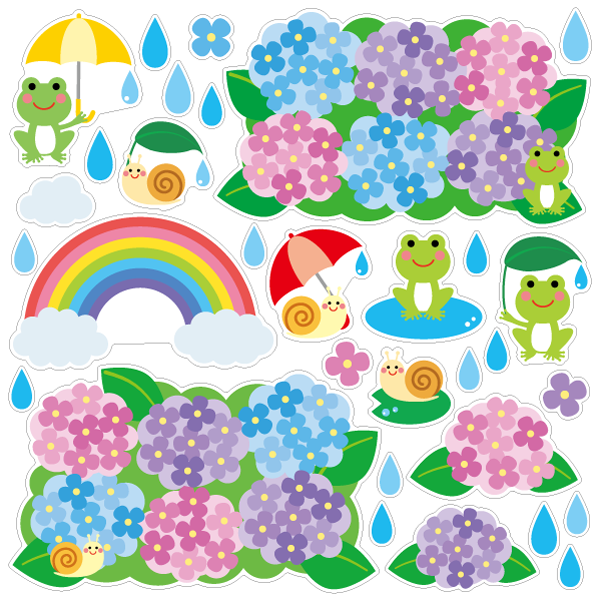 【壁】Happy Rainy Dayの写真