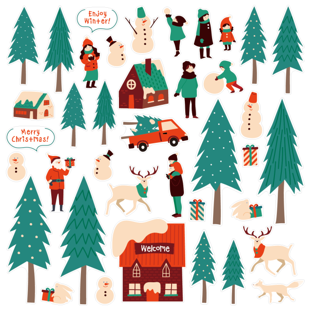 【壁】Winter Holiday