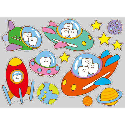 【PP】歯の旅立ち宇宙船 ミニの写真