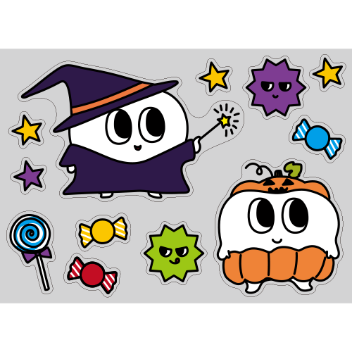 【PP】デンタルちゃんのハロウィン ミニAの写真