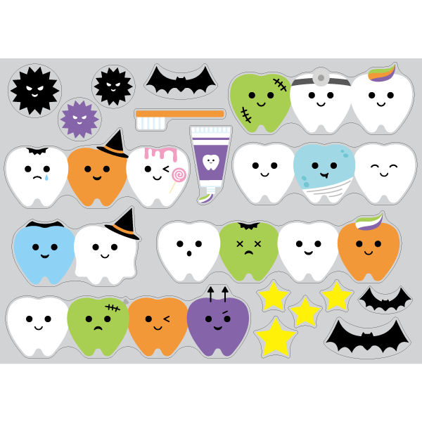 【PP】にっこりトゥースフレンズ ハロウィン ミニの写真